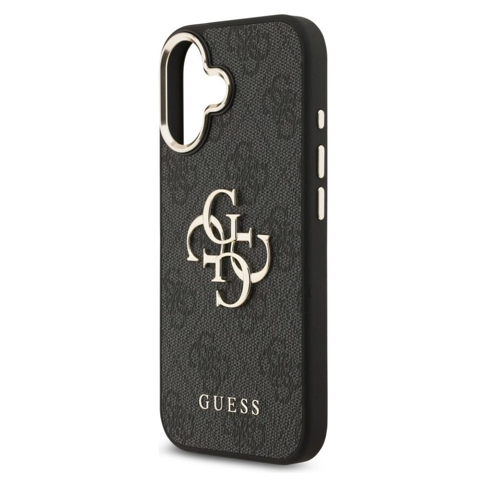 87245534fbd5047a0442dcc496849df7 GUESS case for IPHONE 17 GUHCP17S4GMGCGR (PU W/ Big 4G Classic Logo) gold black