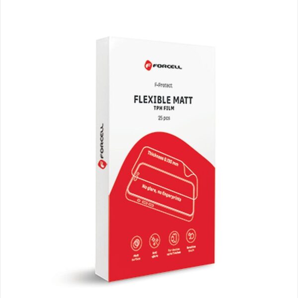 Cutting film for cutting machine Forcell F-Protect Flexible MATT 196 x 125 mm 25 pcs