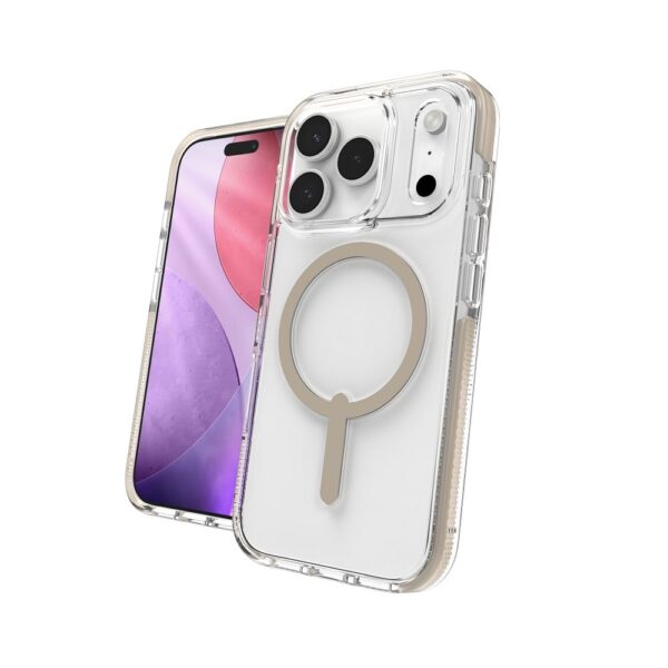 ZAGG case SANTA CRUZ SNAP compatible with MagSafe for IPHONE 17 Pro titanium