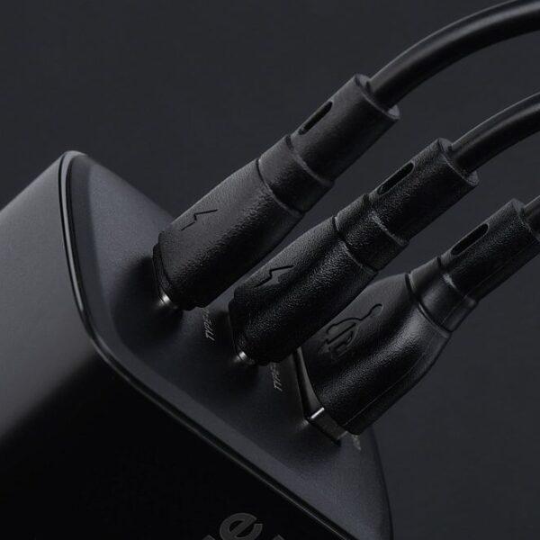 BLUE STAR ECO cable 3A USB A to Type C PJ68-25-3 1m black