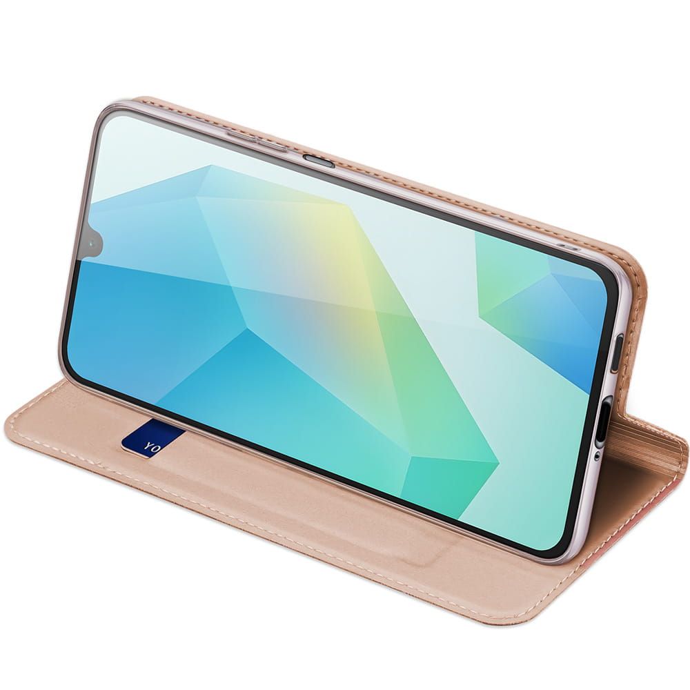 DUX DUCIS wallet case SKIN PRO for SAMSUNG A17 5G rose