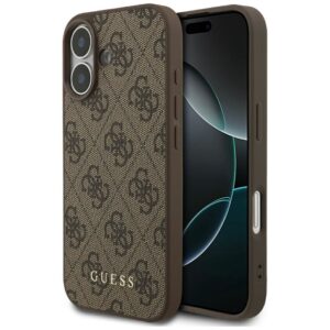 GUESS case for IPHONE 17 GUHCP17SG4GFBR (PU 4G Classic) brown