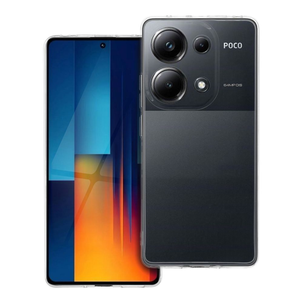 8aae20cbb57cda029ed118bb9d1483c8 CLEAR Case 2 mm for XIAOMI POCO M6 PRO (camera protection) transparent