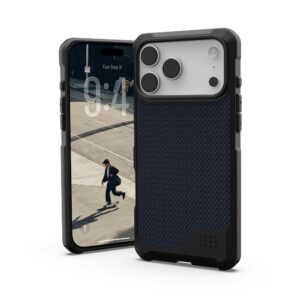 UAG Urban Armor Gear case METROPOLIS LT compatible with MagSafe for IPHONE 17 Pro Max kevlar black