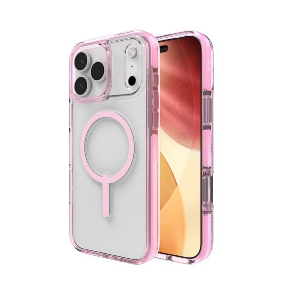 ZAGG case SANTA CRUZ SNAP compatible with MagSafe for IPHONE 17 Pro Max pink sorbet