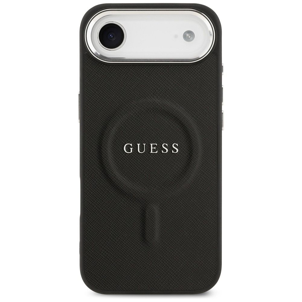 8cd6ed43488be7c45ab81bf11337baca GUESS case for IPHONE 17 Air compatible with MagSafe GUHMP17MPSAREGSK (PU W/ Classic Logo) black