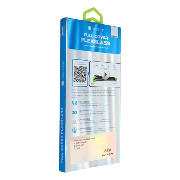 Bestsuit Flexible Hybrid Glass 5D for Xiaomi Mi 15 Ultra black (Hot Bending)