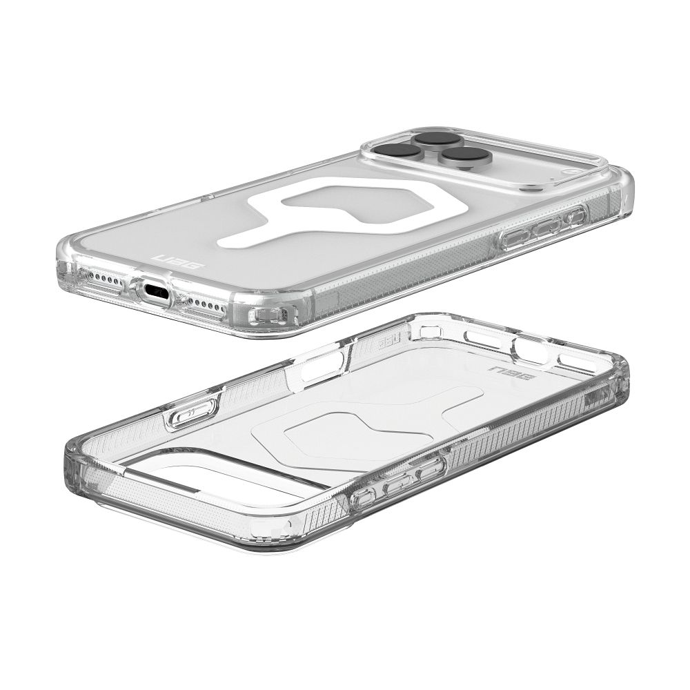 8df02bed1fb04d6a4b6a80f3d27b1bfb UAG Urban Armor Gear case PLYO compatible with MagSafe for IPHONE 17 Pro Max ice / white
