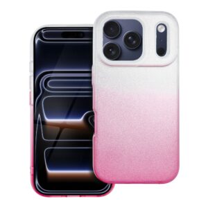 SHINING Case for IPHONE 17 Pro transparent pink