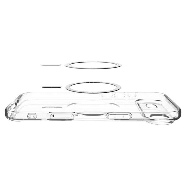 9200b06a01f788aae4abf586696b023d SPIGEN case ULTRA HYBRID MAG compatible with MagSafe for IPHONE 17 Air clear gold