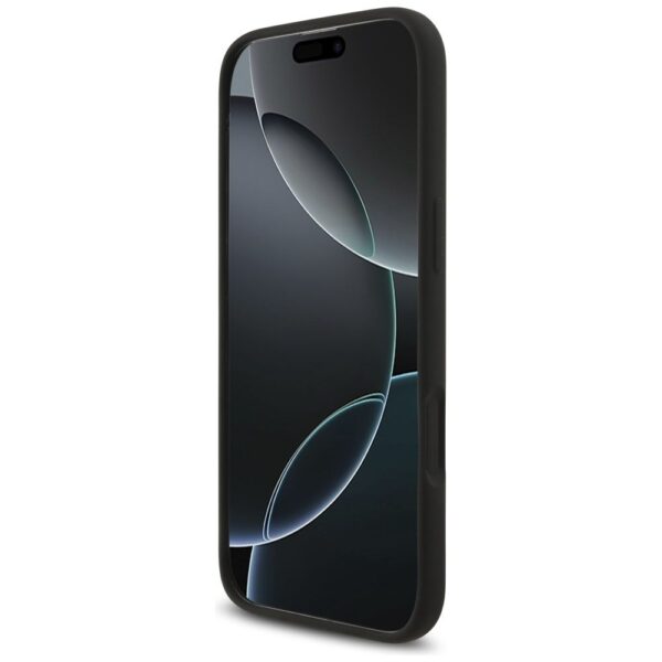 934d8f54014b368d4f9d2afc2d1cb40a GUESS case for IPHONE 17 Air GUHCP17MSC4GSMK (Silicone W/ Big 4G Script) black
