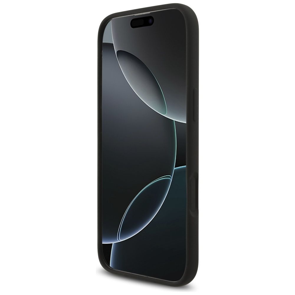 934d8f54014b368d4f9d2afc2d1cb40a GUESS case for IPHONE 17 Air GUHCP17MSC4GSMK (Silicone W/ Big 4G Script) black