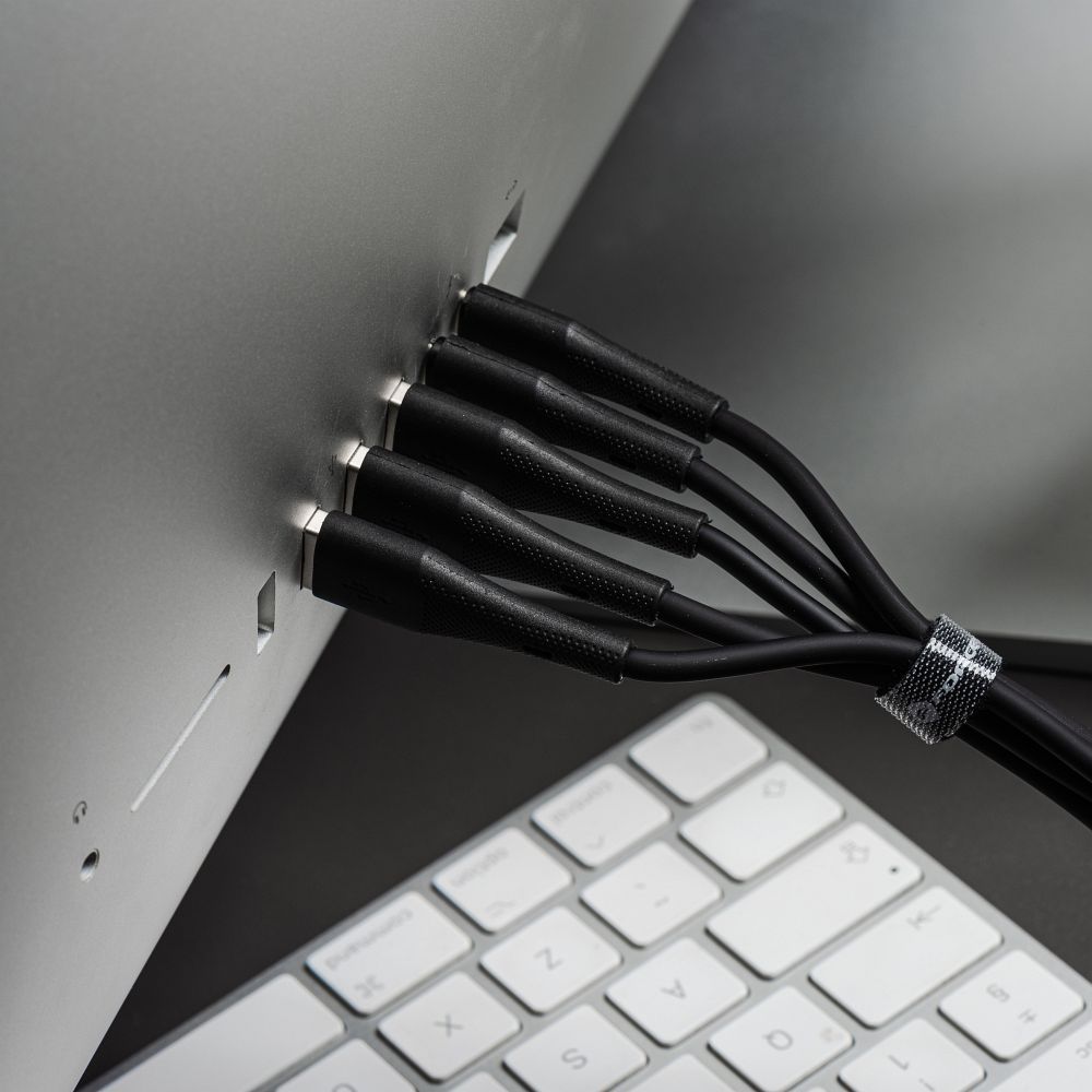 FORCELL F-ENERGY C343 cable USB A to Lightning 2,4A 12W Silicone 1 m black