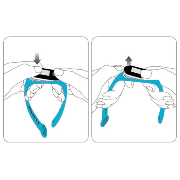 Replacement silicone band for Xiaomi Smart Band 7 strap bracelet bracelet blueeng