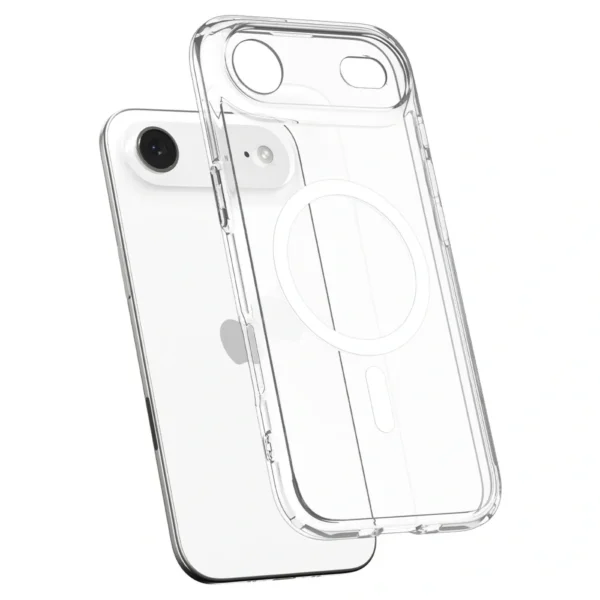 97121ecc330d38bfc711f2a5cabdc060 SPIGEN case ULTRA HYBRID MAG compatible with MagSafe for IPHONE 17 Air clear white