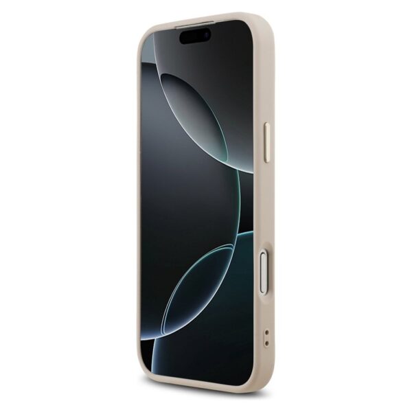 GUESS case for IPHONE 17 Pro Max GUHCP17X4GMGCPI (PU W/ Big 4G Classic Logo) gold pink