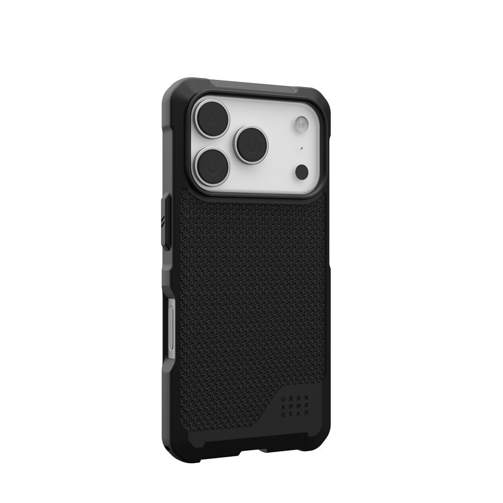 9852ee80dbcafaebcc1e026cb69da888 UAG Urban Armor Gear case METROPOLIS LT compatible with MagSafe for IPHONE 17 Pro kevlar black