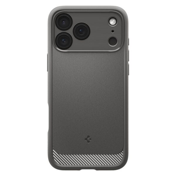 SPIGEN case RUGGED ARMOR MAG compatible with MagSafe for IPHONE 17 Pro gray