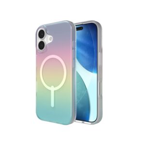 ZAGG case MILAN SNAP compatible with MagSafe for IPHONE 17 iridescent