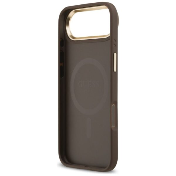 99f2317c80e83b984f1f29d8b5d27993 GUESS case for IPHONE 17 Air compatible with MagSafe GUHMP17MP4MSEGCW (PU 4G W/ Classic) brown