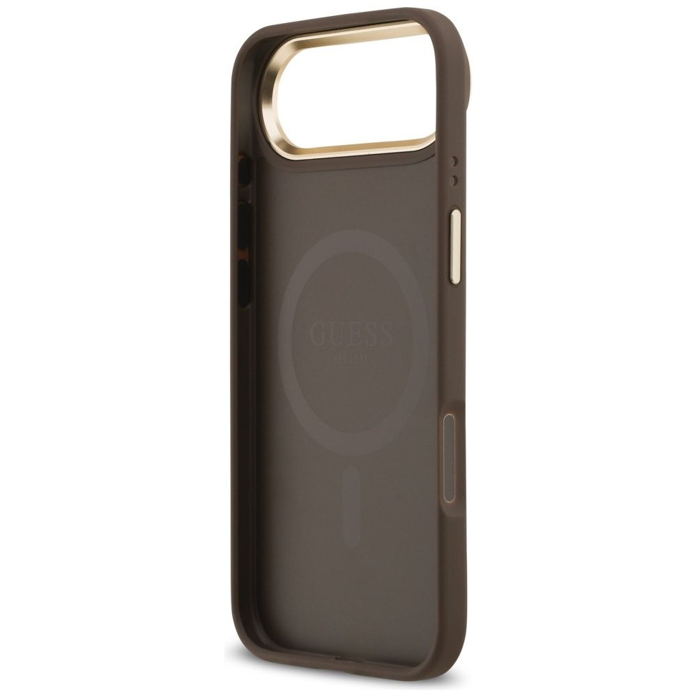 99f2317c80e83b984f1f29d8b5d27993 GUESS case for IPHONE 17 Air compatible with MagSafe GUHMP17MP4MSEGCW (PU 4G W/ Classic) brown