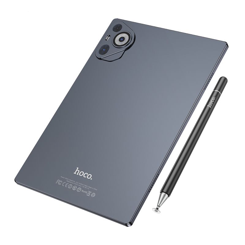 Tablet 10.1" 6GB/128GB Hoco HD Wi-Fi/4G/BT 5.0 Android 14 A15 metal gray