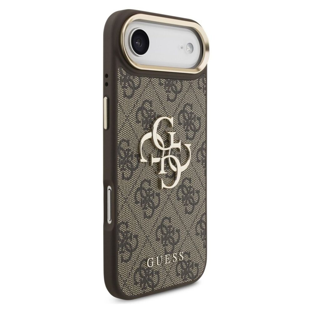 9b0c266b4434b6db81e495132ae435dd GUESS case for IPHONE 17 Air GUHCP17M4GMGCBR (PU W/ Big 4G Classic Logo) gold brown