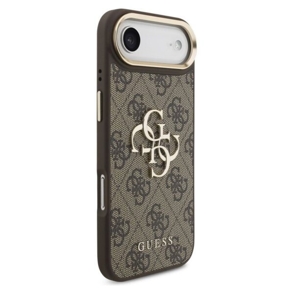9b0c266b4434b6db81e495132ae435dd GUESS case for IPHONE 17 Air GUHCP17M4GMGCBR (PU W/ Big 4G Classic Logo) gold brown