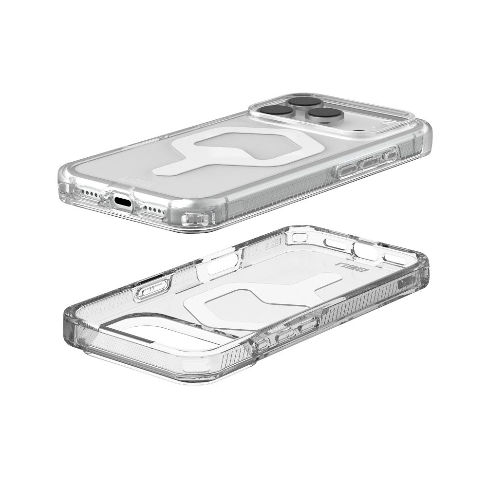 9bb372d1ed8435945b0f2026678aa809 UAG Urban Armor Gear case PLYO compatible with MagSafe for IPHONE 17 Pro ice / white