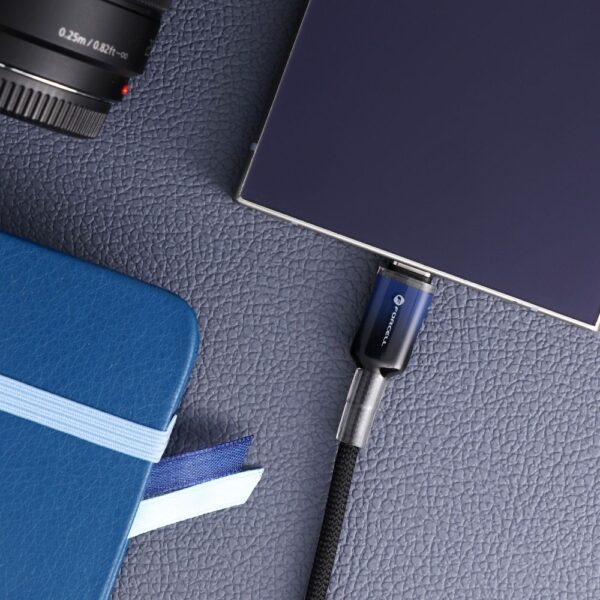 9c4273a8aa72666b20ba67c7f53ad970 FORCELL F-ENERGY C352 cable USB A to Type C QC4.0 3A 66W Gradient 1 m black