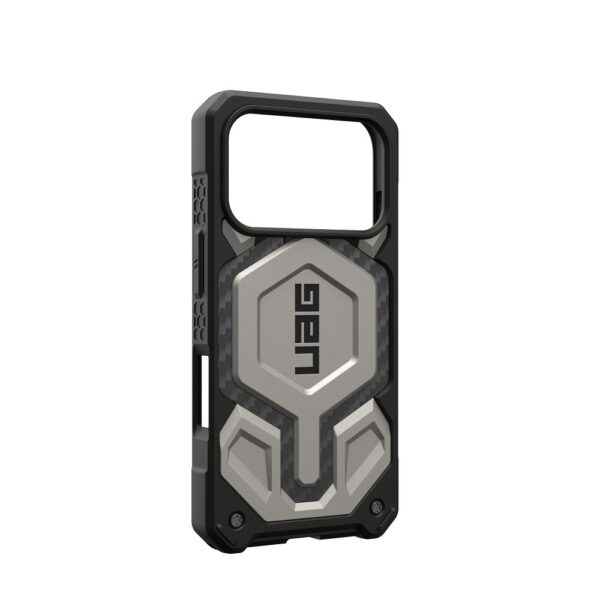 9e0c5ea9056c8cf700349b41e4beeec0 UAG Urban Armor Gear case MONARCH PRO compatible with MagSafe for IPHONE 17 Pro titanium