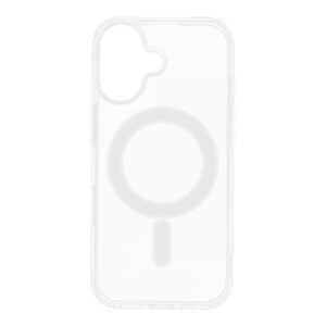 CLEAR MAG COVER case compatible with MagSafe for IPHONE 17 transparent