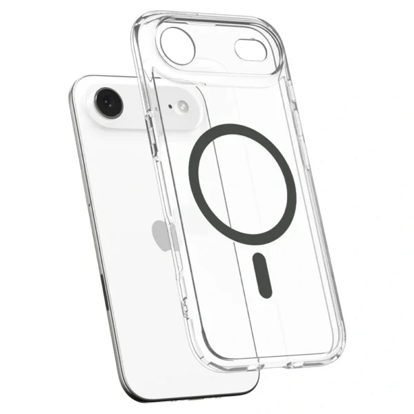 9ee8aa3dd3cff3be2aacbcaf98c2a6be SPIGEN case ULTRA HYBRID MAG compatible with MagSafe for IPHONE 17 Air clear graphite