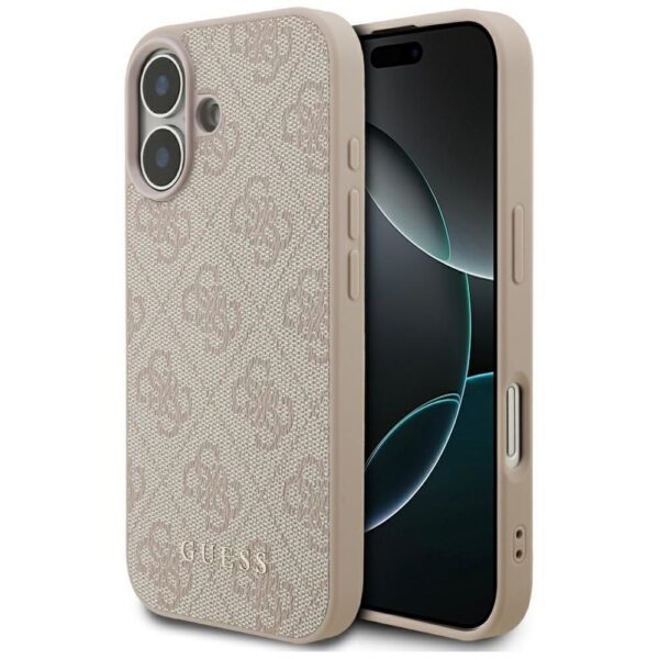 a19360d04338c8773fdf971660087722 GUESS case for IPHONE 17 GUHCP17SG4GFPI (PU 4G Classic) pink