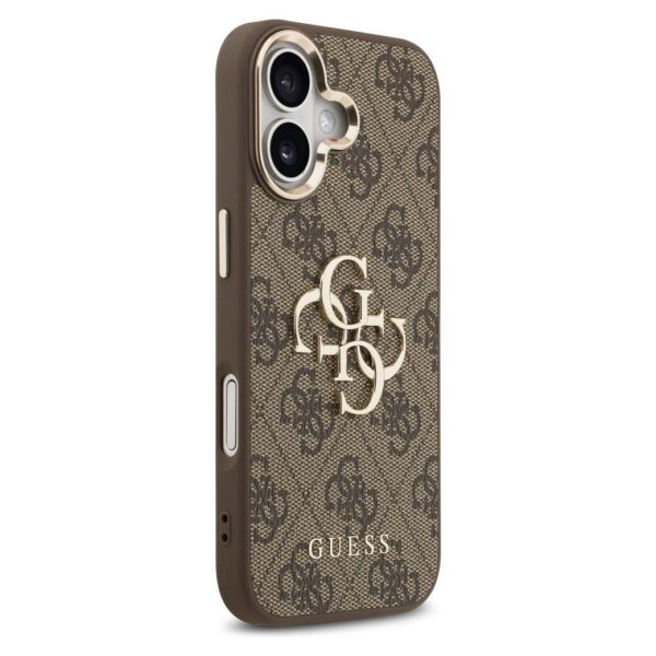 a299d2cf9450da064bda401d07dae8a7 GUESS case for IPHONE 17 GUHCP17S4GMGCBR (PU W/ Big 4G Classic Logo) gold brown