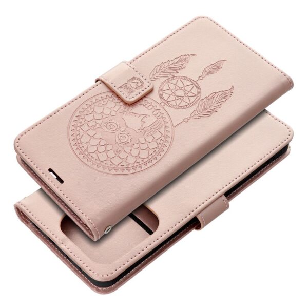 MEZZO Book case for XIAOMI Redmi Note 14 PRO 5G / 14 PRO PLUS 5G dreamcatcher rose gold
