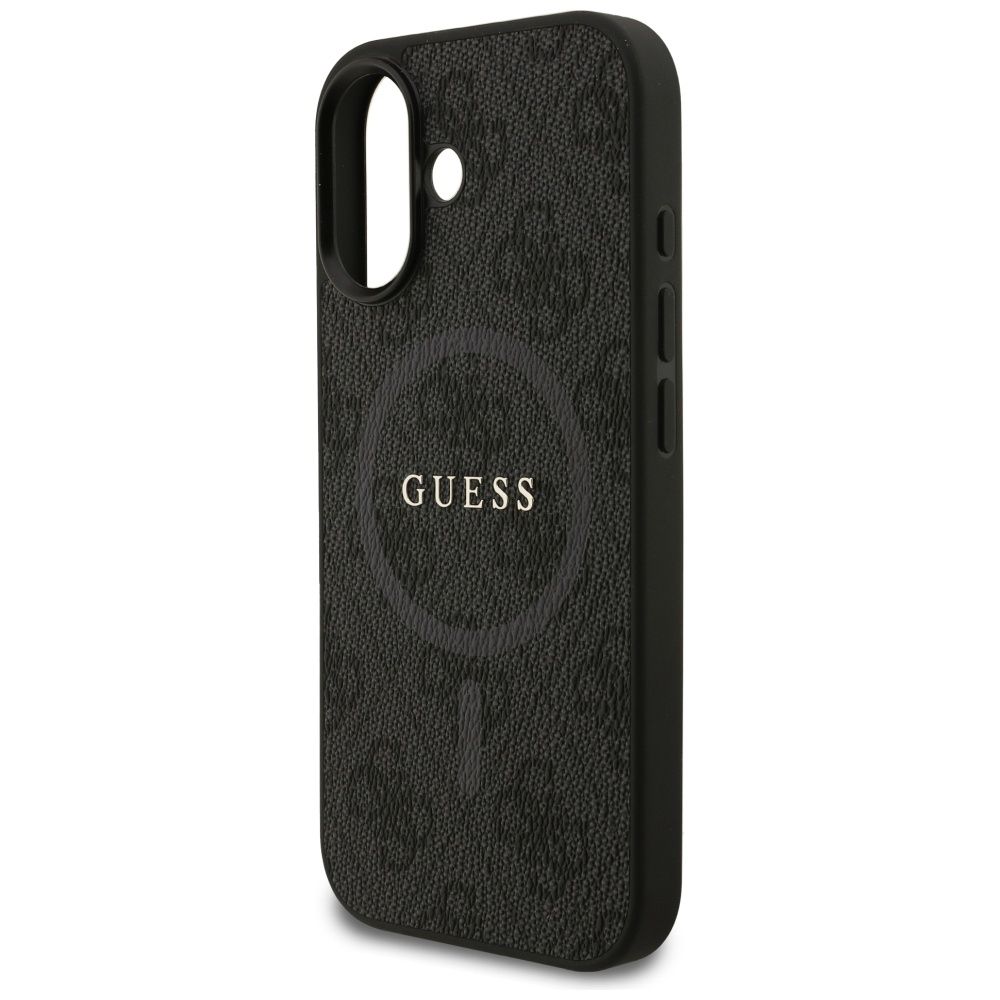 a37bdc1d2da7018338717590d28af988 GUESS case for IPHONE 17 compatible with MagSafe GUHMP17SG4GFRK (PU 4G Ring Classic Logo) black