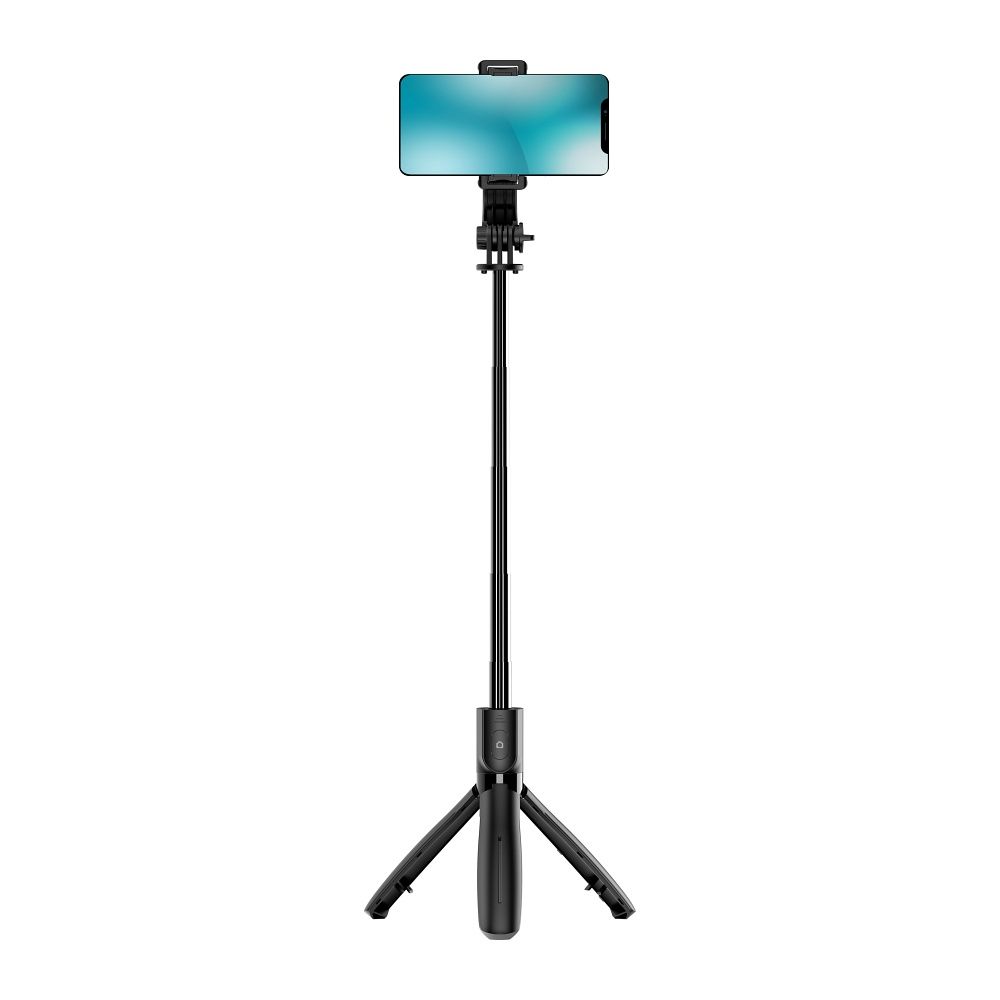a5503d5ea8e9b0968f990729a7e07b24 BLUE STAR selfie stick with wireless remote control tripod L21 black