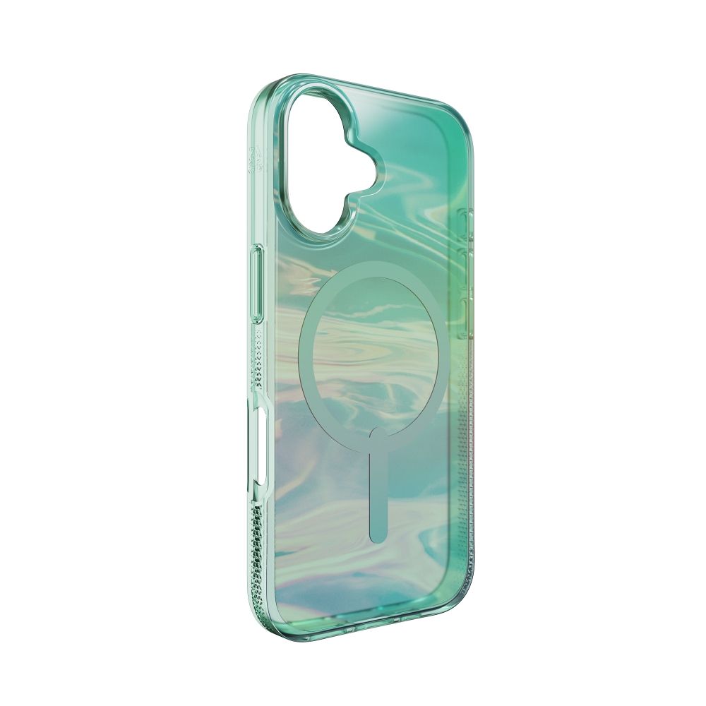 ZAGG case MILAN SNAP compatible with MagSafe for IPHONE 17 oil slick