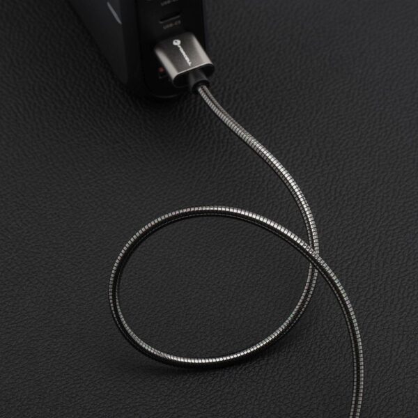 a613136f2aeacfa04b40991ee85612f8 FORCELL F-ENERGY Metal C234 cable USB A to Type C QC4.0A 3A 66W 2 m silver