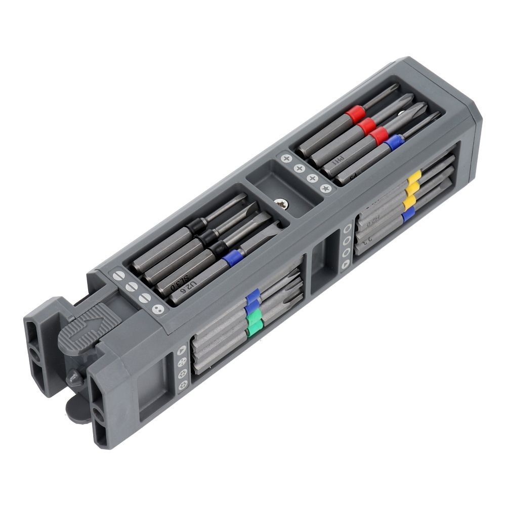 a6286a074e34eb74e83407722ac84909 Set of service screwdrivers, 30-in-1 aluminum bits