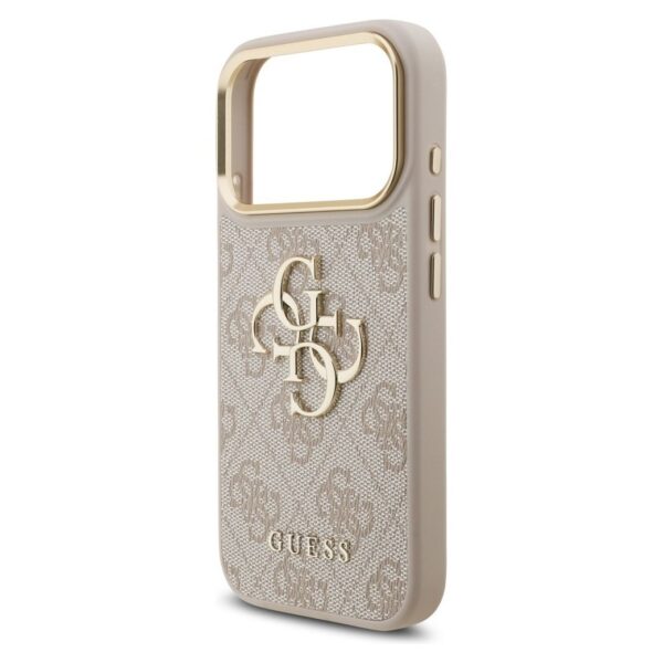 a69e946da5b2fc910ff297dbc4810108 GUESS case for IPHONE 17 Pro GUHCP17L4GMGCPI (PU W/ Big 4G Classic Logo) gold pink