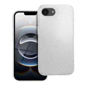 SHINING Case for IPHONE 16e (SE 4 2025) silver