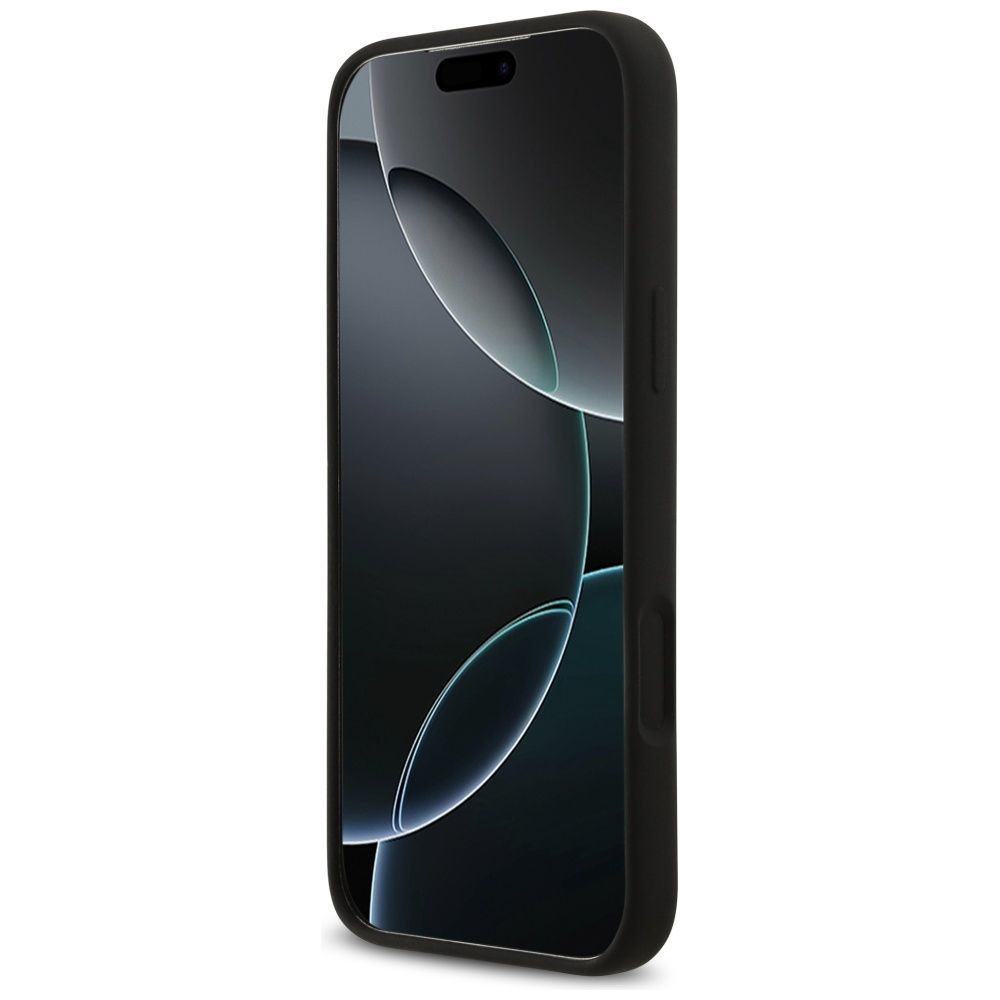 a72e27988a29849be6e85fb1bb4b0c52 GUESS case for IPHONE 17 Pro Max GUHCP17XSC4GSMK (Silicone W/ Big 4G Script) black