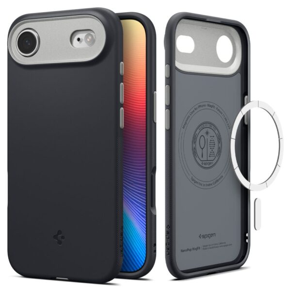 a791dfc6ce4da4c2e9f48e7720f83b8a SPIGEN case NANO POP MAG compatible with MagSafe for IPHONE 17 Air black sesame