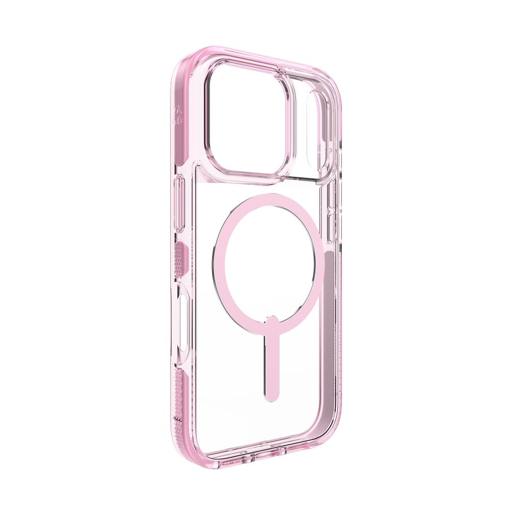 ZAGG case SANTA CRUZ SNAP compatible with MagSafe for IPHONE 17 Pro pink sorbet