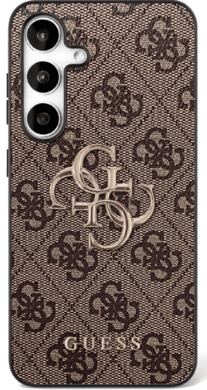 GUESS case for SAMSUNG S25 FE GUHCS25FE4GMGGR (PU Leather 4G Metal Logo) black