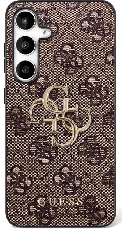 GUESS case for SAMSUNG S25 FE GUHCS25FE4GMGGR (PU Leather 4G Metal Logo) black