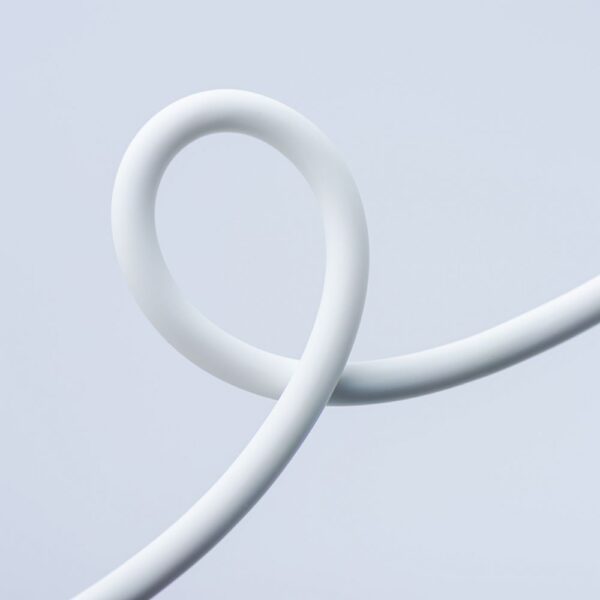 FORCELL F-ENERGY C341 cable USB A to Micro USB QC3.0 2,4A 18W Silicone 1 m white