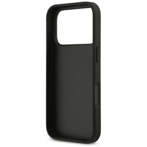 GUESS case for IPHONE 17 Pro GUHCP17LP4TPK (4G Double Card Triangle) black